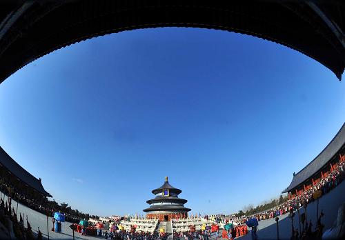 [组图]2012春节北京天坛重现皇家“祭天圣典”