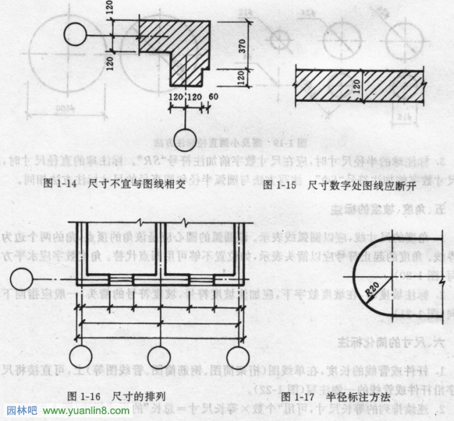 建筑识图的尺寸标注